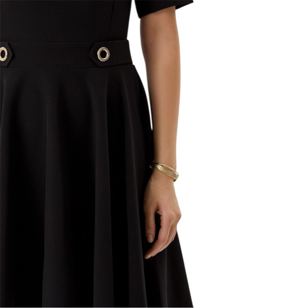 Trussardi Jeans Dress Black - Picture 3 of 5